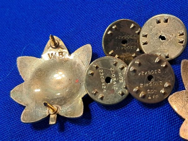 korean-war-era-marine-corps-rank-of-major-matched-set-by-wolf-brown-marked-with-early-clutches