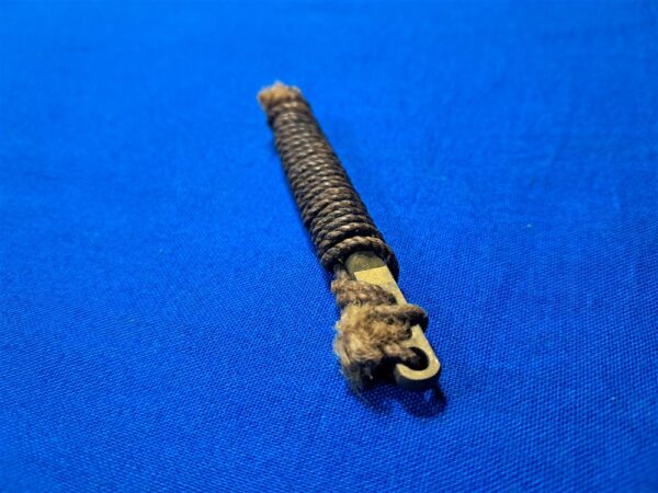 world-war-one-cleaning-drop-through-for-barrel-of-rifles-brass-early-issue-with-waxed-cord