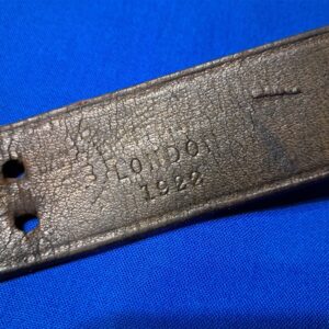 world-war-one-british-rifle-sling-dated-18-leather-complete-scarce-p-14