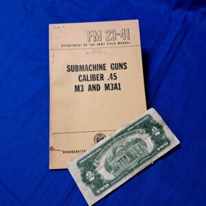 early-vietnam-era-1957-dated-field-manual-for-the-m-3-submachine-gun-45-caliber-fm23-41
