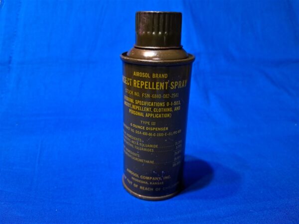 insect-repellent-vietnam vietnam-war-insect-repellant-can-1966-dated-smaller-for-field-and-camp-use