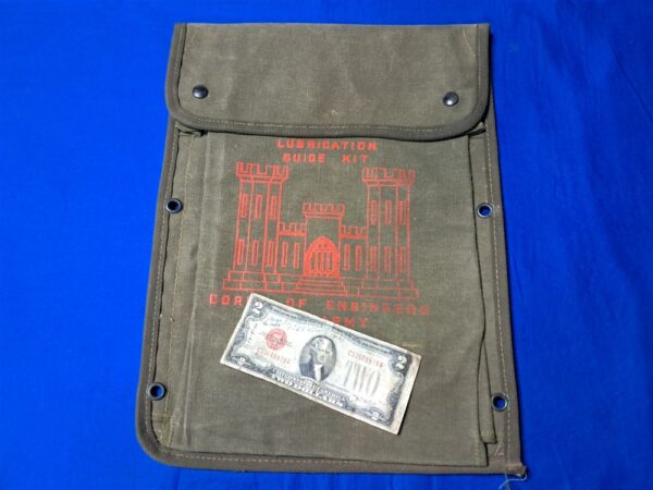 world-war-two-corps-of-engineers-canvas-lubercation-kit-bag-for-manuals-and-maintenance