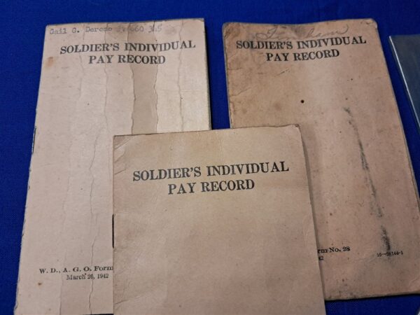 world-war-two-soldier-individual-paybooks-1942-dated-set-of-3-original-and-named-pay