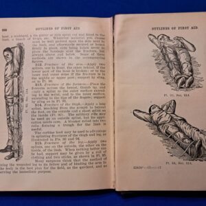world-war-one-sanitary-troops-field-and-drill-manual-1917-dated-with-gear-and-equipment-photos