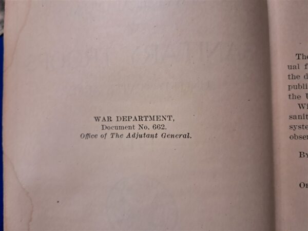 world-war-one-sanitary-troops-field-and-drill-manual-1917-dated-with-gear-and-equipment-photos
