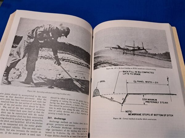 technical-manual-vietnam-1966-dated-great-condition-266-pages-resurfacing-and-paving-of-air-strips