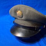 army-enlisted-visor-hat-57-dated-size-seven-and-one-eighth-minty-condition-green-dress