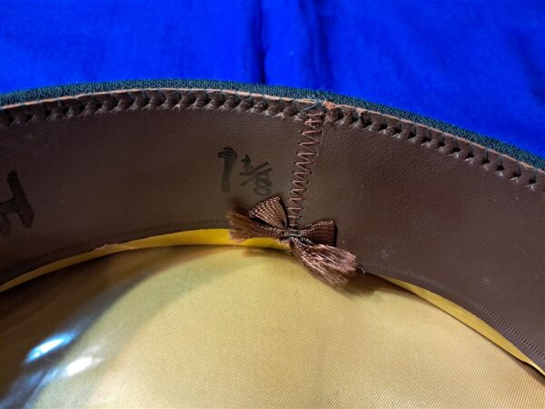 army-enlisted-visor-hat-57-dated-size-seven-and-one-eighth-minty-condition-green-dress