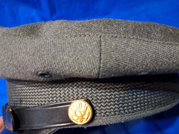 army-enlisted-visor-hat-57-dated-size-seven-and-one-eighth-minty-condition-green-dress
