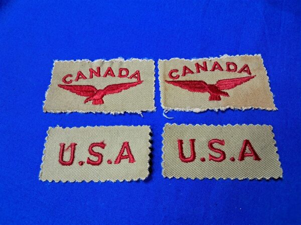 world-war-two-canadian-royal-air-force-volunteers-from-united-states-1940-shoulder-patch-title-set-canvas-summer-wear