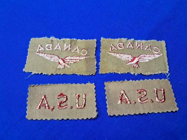 world-war-two-canadian-royal-air-force-volunteers-from-united-states-1940-shoulder-patch-title-set-canvas-summer-wear