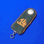 world-war-two-german-fob-for-time-piece-miniatrue-14th-artillery-excellent-detail-1930
