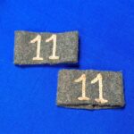 world-war-two-german-shoulder-board-slip-on-regimental-numbers-infantry-white-chain-stitched-on-wool