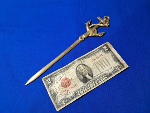 world-war-two-naval-brass-letter-opener-ship-made-from-old-shell-casings