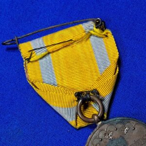 german-world-war-one-saxon-merit-medal-yellow-white-ribbon-august-original