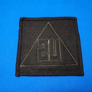 world-war-two-non-combatant-sleeve-patch-for-battlefield-use-and-identification-large-white-triangle-on-blue-felt