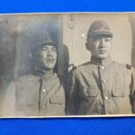 world-war-two-photograph-japanese-two-soliders-posing-aboard-ship-looking-into-distance
