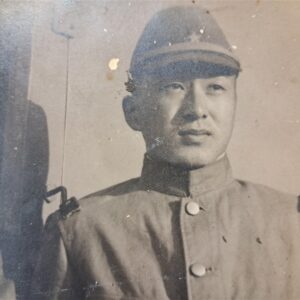 world-war-two-photograph-japanese-two-soliders-posing-aboard-ship-looking-into-distance