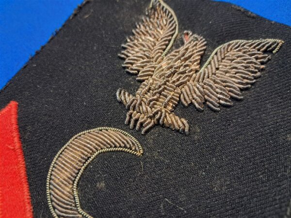 world-war-two-naval-chevron-petty-officer-3rd-class-in-dress-bullion-with-silver-eagle-and-red-felt-stripe