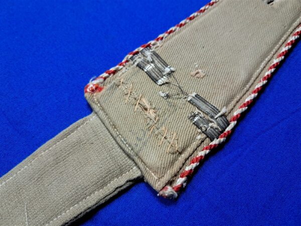 world-war-two-polish-shoulder-strap-for-army-cadet-with-s-p-markings-uniform-with-red-and-white-border-rope