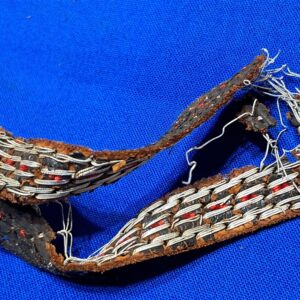 world-war-two-german-sword-portipee-end-knot-bullion-with-tri-color-base-end-no-strap-replacement-part-original