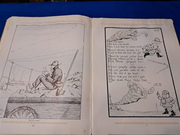 world-war-one-year-book-fort-riley-medical-training-camp-from-years-1918-to-1917-full-rosters-of-all-classes-and-nurses