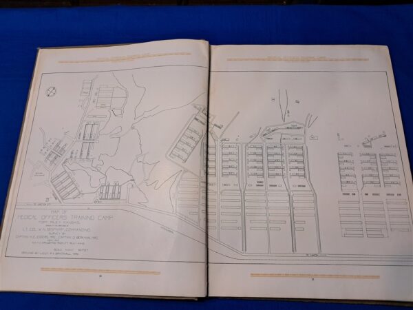 world-war-one-year-book-fort-riley-medical-training-camp-from-years-1918-to-1917-full-rosters-of-all-classes-and-nurses