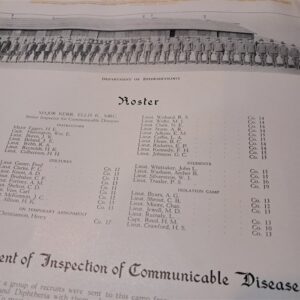 world-war-one-year-book-fort-riley-medical-training-camp-from-years-1918-to-1917-full-rosters-of-all-classes-and-nurses