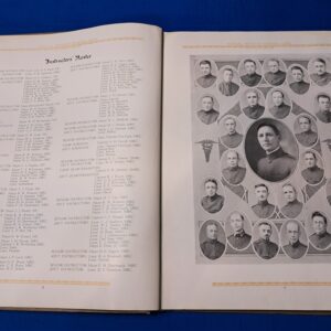 world-war-one-year-book-fort-riley-medical-training-camp-from-years-1918-to-1917-full-rosters-of-all-classes-and-nurses