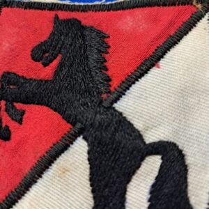vietnam-war-theater made 11th-armored-cavalry-regiment-cor-patch-with-horse-hand-embroidered-excellent