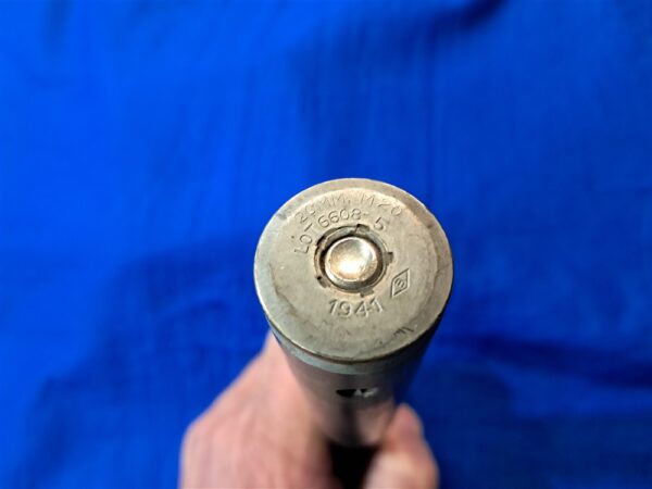 world-war-two-20-millimeter-dummy-round-training-dated-41-original-paint-steel-shell