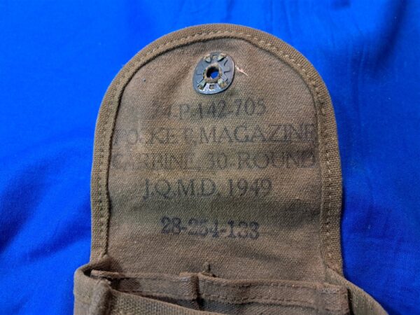 korean-war-carbine-m-1-magazine-pouch-for-thirty-round-clips-dated-1949
