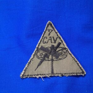 vietnam-era-korean-made-theater-7th-cavalry-armor-patch-in-twill-subdued