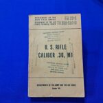 korean-war-era-51-dated-field-manual-for-the-m-1-garand-rifle-with-photos