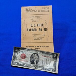 korean-war-era-51-dated-field-manual-for-the-m-1-garand-rifle-with-photos