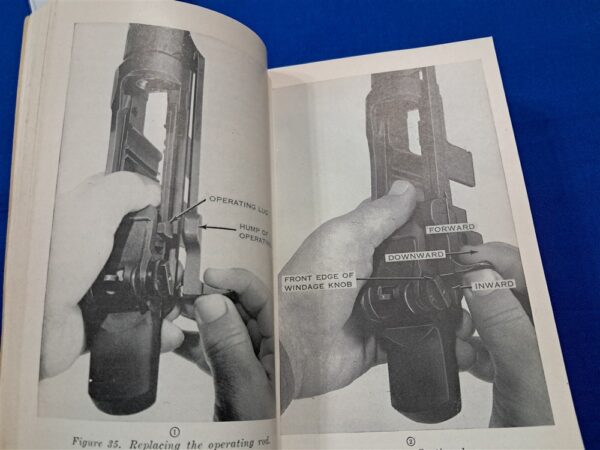 korean-war-era-51-dated-field-manual-for-the-m-1-garand-rifle-with-photos