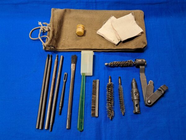 korean-war-era-garand-field-clean-kit-with-all-contents-in-large-canvas-pouch