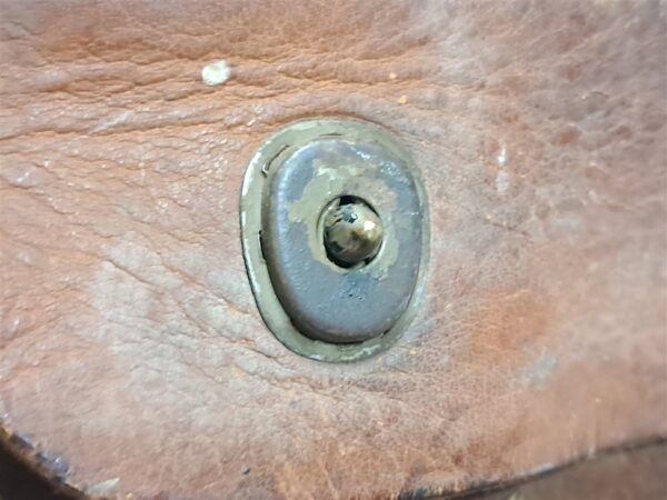 japanese-field-walkie-talkie-transceiver-with-carry-leather-case-and-strap-rare-missing-part-model-96-4