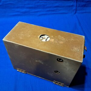 japanese-field-walkie-talkie-transceiver-with-carry-leather-case-and-strap-rare-missing-part-model-96-4