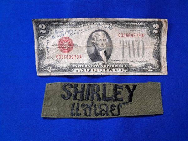 vietnam-theater-thai-name-tape-joke-shirley-kidding-original-uniform-removed