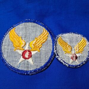world-war-two-army-air-corps-theater-made-patch-set-with-small-cap variation