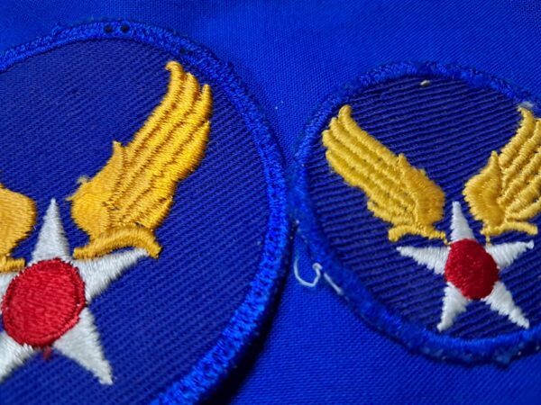 world-war-two-army-air-corps-theater-made-patch-set-with-small-cap variation