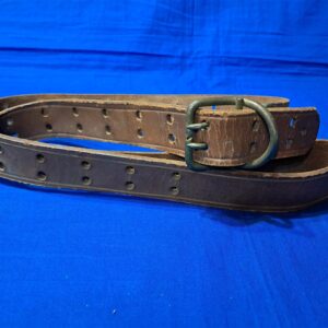 world-war-one-trouser-belt-made-from-1907-leather-sling-and-halter-buckle-excellent-conditon