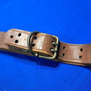 world-war-one-trouser-belt-made-from-1907-leather-sling-and-halter-buckle-excellent-conditon