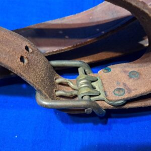 world-war-one-trouser-belt-made-from-1907-leather-sling-and-halter-buckle-excellent-conditon