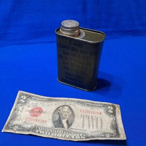 korean-war-era-rifle-bore-cleaner-original-can-1950-to-1955-clean-no-rust-or-dents-empty