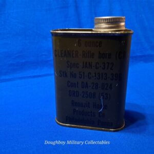 korean-war-era-rifle-bore-cleaner-original-can-1950-to-1955-clean-no-rust-or-dents-empty