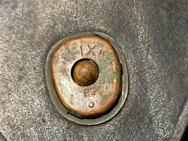 british-world-war-two-leather-grenade-launcher-spiget-pouch-late-for-44-pattern-with-1910-hooks