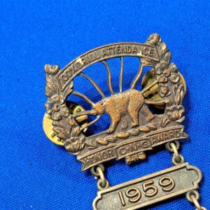 cali-state-national-guard-california-attendance-medal-for-drill-in-3-years-early-1960s