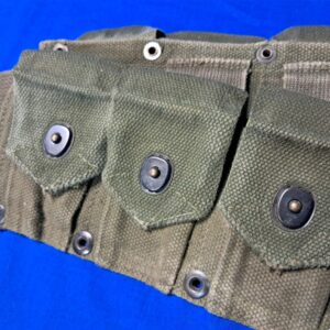 korean-war-cartridge-belt-for-m-1-rifle-30-caliber-1953-dated-used-nice-condition